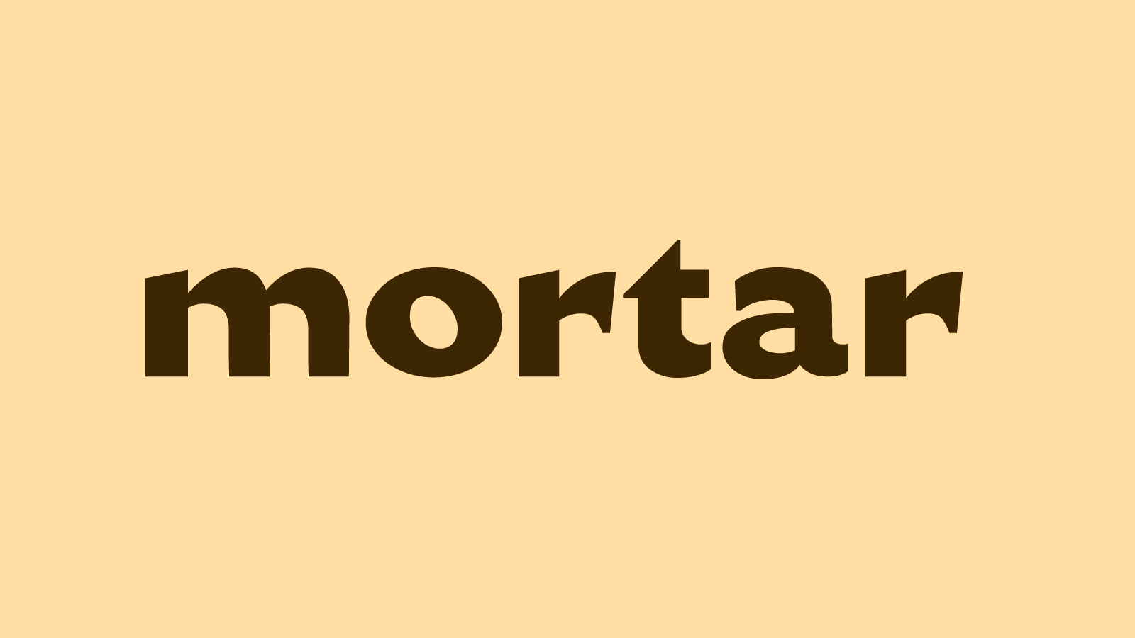 mortar